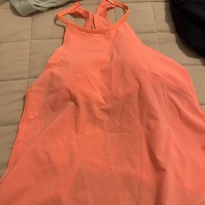 Pink lululemon tank